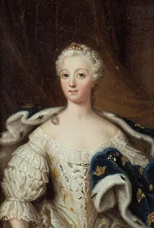 Louisa Ulrika of Prussia (1720-1782), Queen of Sweden, Princess of Prussia, queen... 18th century. Creator: Ulrika Fredrika Pasch