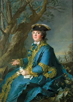 Louise Elisabeth of France (1727-1759), Duchess of Parma. Artist: Nattier, Jean-Marc (1685-1766)