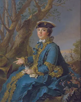 Nattier Prints: Louise Elisabeth of France (1727-1759)