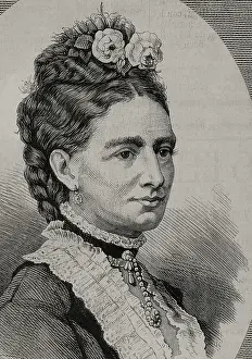 1878 Prints: Louise of Hesse-Kassel, (1817-1898)