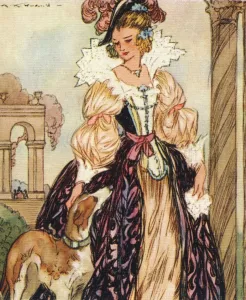 Louise de la Valliere, (1644-1710), 1937. Artist: Alexander K MacDonald Louise de la Valliere, (1644-1710), 1937. Artist: Alexander K MacDonald