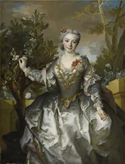 De 1656 1746 Prints: Louise Madeleine Bertin de Vaugien, comtesse de Montchal (1715-1793), 1735