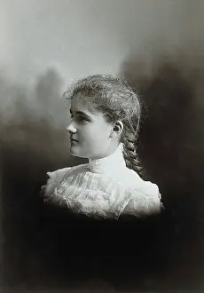 Plait Prints: Louise Power, 1900. Creator: Volker Whitbeck