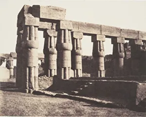 Louksor (Thebes), Construction Posterieure - Galeries - Paralleles