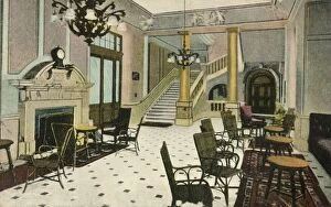 Opulence Gallery: The Lounge, Abercorn Rooms, Liverpool Street Hotel, c1907. Creator: Unknown