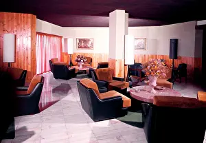 Fireplace Prints: Lounge, c1960s. Creator: Arthur Charles Kirby Ware