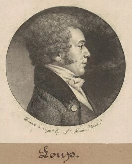 Loup, 1803. Creator: Charles Balthazar Julien Févret de Saint-Mémin