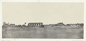 Thebes As Said Egypt Prints: Louqsor, Vue Generale des Ruines;Thebes, 1849 / 51, printed 1852