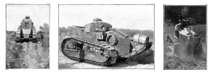 Tanks Prints: L'Outillage Ennemi et le Notre; La solution francaise: nos chars d'assaut legers