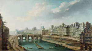 6th Arrondissement Prints: The Louvre, Pont-Neuf and the Quai des Orfevres