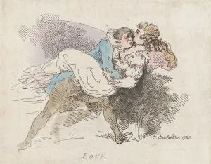 Love, August 12, 1785. August 12, 1785. Creator: Thomas Rowlandson