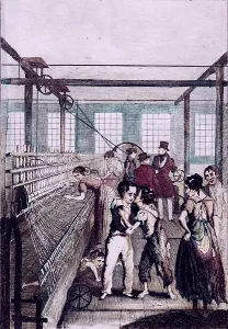 Mechanisation Prints: Love Conquered Fear, c1840. Creator: Auguste Hervieu