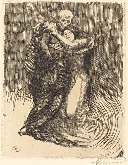 Besnard Albert Prints: Love Consecrated (Elle consacre l amour), 1900. Creator: Paul Albert Besnard