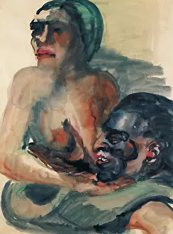 Love couple, 1930. Creator: Lohse-Wachtler, Elfriede (1899-1940)