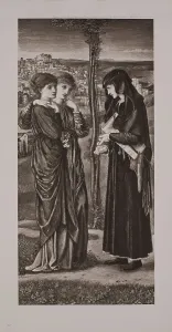 Burne Jones Edward Prints: Love Disguised as Reason, c1870s, (1900). Creator: Unknown