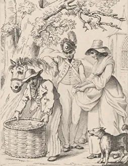 Love at First Sight, January 10th, 1796. Creator: George Shepheard Love at First Sight, January 10th, 1796. Creator: George Shepheard