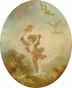 Fragonard Prints: Love as Folly, c. 1773 / 1776. Creator: Jean-Honore Fragonard