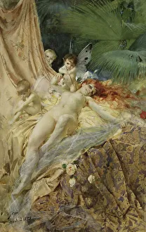 Zorn Anders Prints: Love nymph. Creator: Anders Leonard Zorn