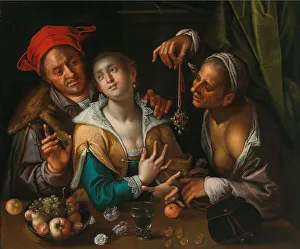 Loving Prints: Love to sell, 1623. Creator: Gertner, Christoph (1575/80-after 1623)