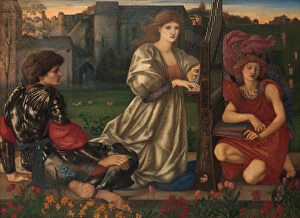 Burne Jones Gallery: The Love Song, 1868-77. Creator: Sir Edward Coley Burne-Jones