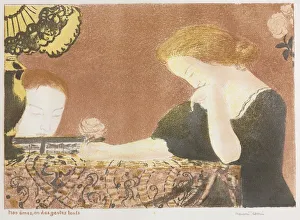 Love: Our Souls, in Slight Gestures, 1892-1898 (published 1911). Creator: Maurice Denis (French