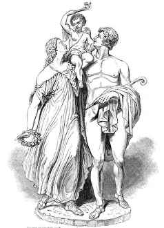 Love Triumphant, by Mr McDowell, A, at the Exhibition of the Royal Academy
