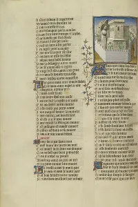 Walled Garden Prints: The Lover in the Castle's Garden where Good Reception is Imprisoned; Roman de la Rose