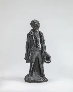 Daumier Honor And Xe9 Prints: The Lover (L amoureux), model probably after 1860, cast around January 1954