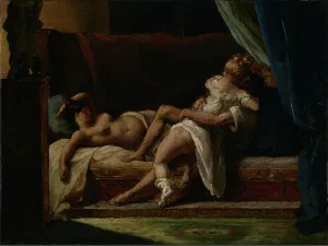 Gericault Theodore Prints: Three Lovers, about 1817-1820. Creator: Theodore Gericault