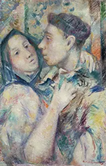 Lovers, 1936-1937. Creator: Bedrich Hoffstadter