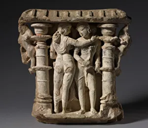 Lovers (Mithuna), c. 973. Creator: Unknown