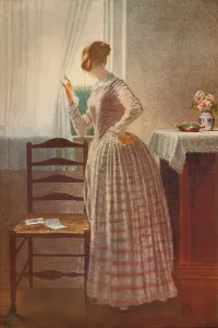 Pastel Prints: Loves Missive, c1840, (c1915). Artist: William Henry Hunt