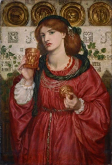 Images Dated 1st November 2013: The Loving Cup, 1867. Artist: Rossetti, Dante Gabriel (1828-1882)