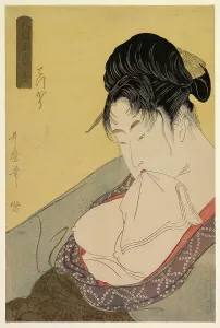 Prostitution Prints: A Low Class Prostitute (Gun [teppo])