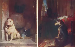 Low Life - High Life, 1829 (c1900). Artist: Edwin Henry Landseer Low Life - High Life, 1829 (c1900). Artist: Edwin Henry Landseer