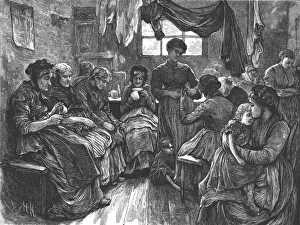 Accommodation Prints: Low Lodging House, St. Giles s, 1872