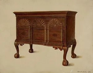 Oil Paint Prints: Lowboy, 1936. Creator: Alvin M Gully