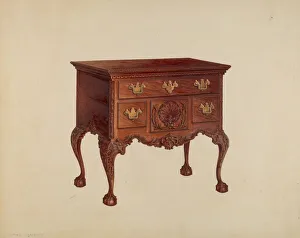 Lowboy, c. 1938. Creator: Isadore Goldberg
