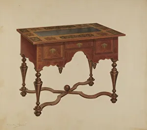 Wenger Frank Prints: Lowboy, c. 1939. Creator: Frank Wenger