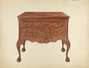 Lowboy, c. 1953. Creator: Isadore Goldberg