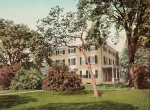 The Lowell House, Cambridge, c1900. Creator: Unknown
