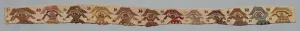Central Andes Prints: Lower Border of a Garment, 1000-1470s. Creator: Unknown