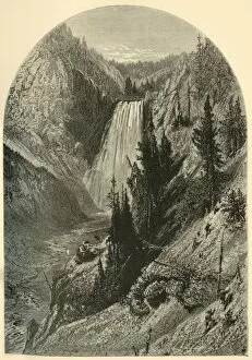 The Lower Falls, 1872. Creator: Harry Fenn