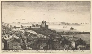 Strait Prints: The lower inner part of Tangier, 1673. Creator: Wenceslaus Hollar