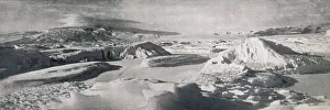 Debenham Prints: The Lower Koettlitz Glacier, Showing The Effect of Thaw-Waters, c1911, (1913)