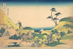 Lower Meguro (Shimo Meguro), from the series Thirty-six Views of Mount Fuji (Fugaku