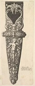 The Younger Gallery: Lower portion of a scabbard, 1625-77. Creator: Wenceslaus Hollar
