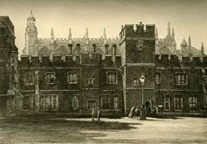 History Of Eton College Gallery: The Lower School and Long Chamber, 1911. Creator: Unknown