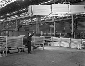 Lowering Prints: Lowering galvanised heat exchangers