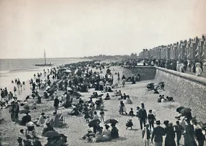 Lowestoft - On the Sands, 1895